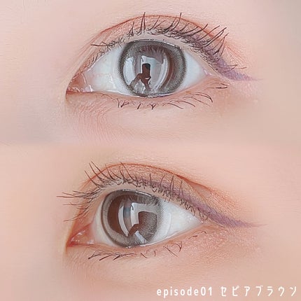 rom’u(ロミュ) 1day episode01/rom'u/ワンデー(1DAY)カラコンを使ったクチコミ(5枚目)