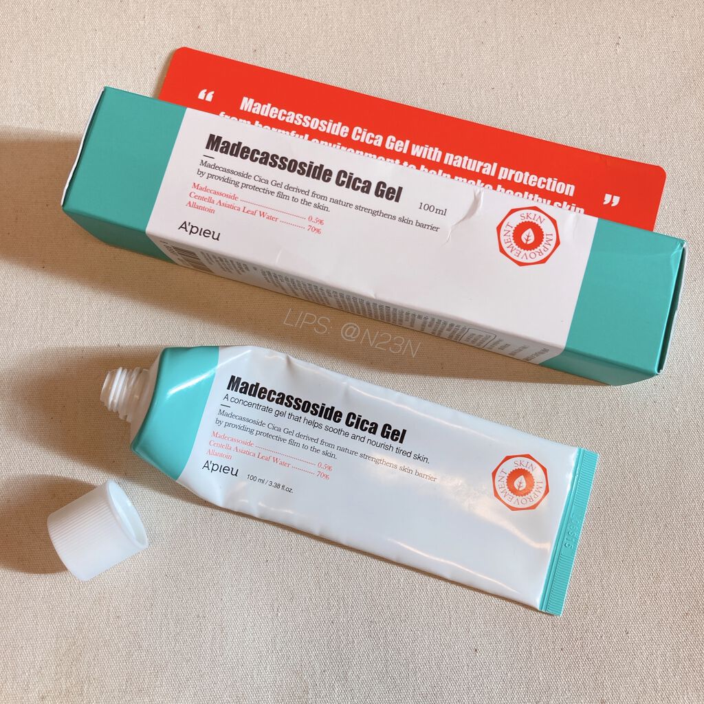 マデカソ CICAジェル/A’pieu/フェイスクリームを使ったクチコミ（2枚目）