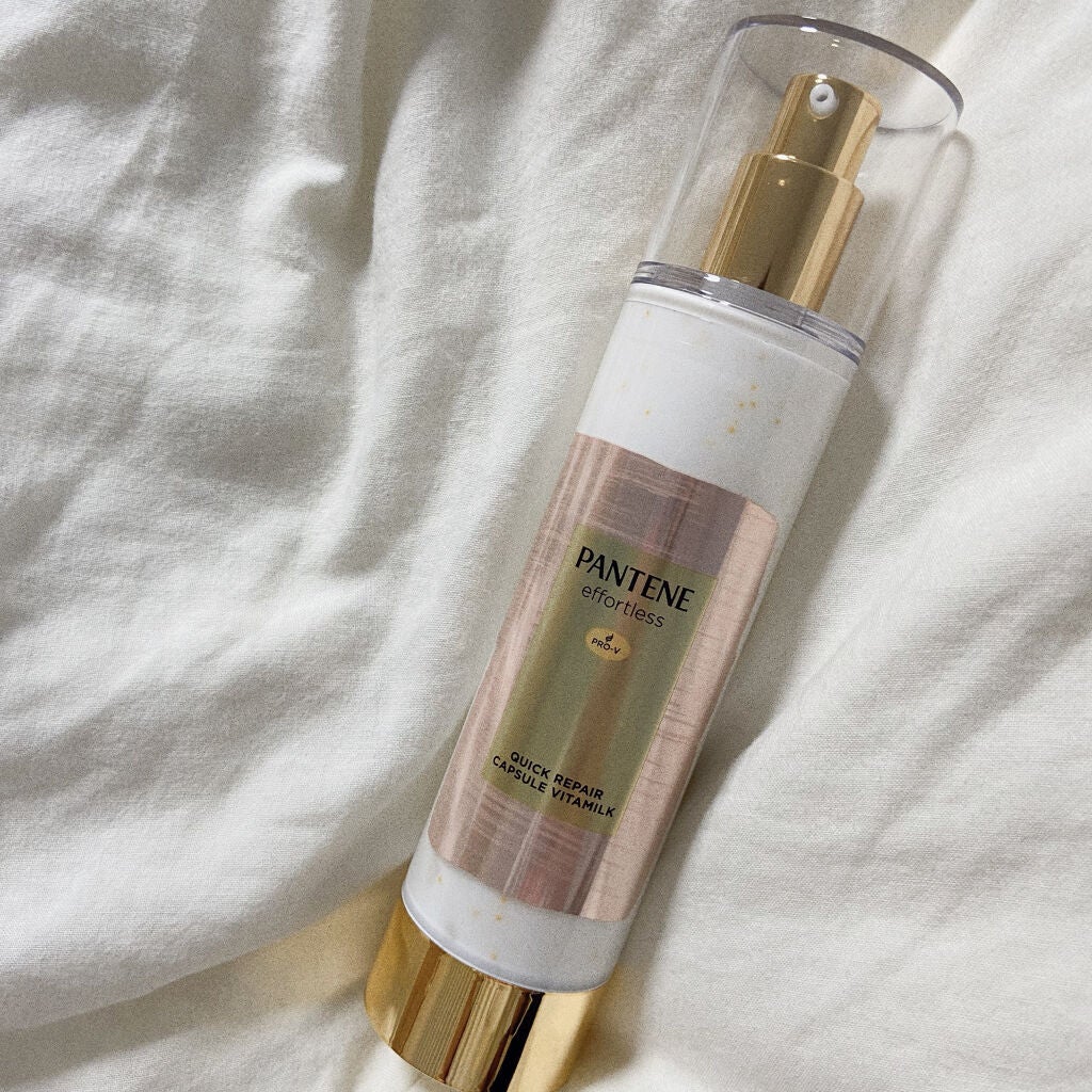 リペアー ゴールデン カプセル ミルク/パンテーン/ヘアミルクを使ったクチコミ(1枚目)