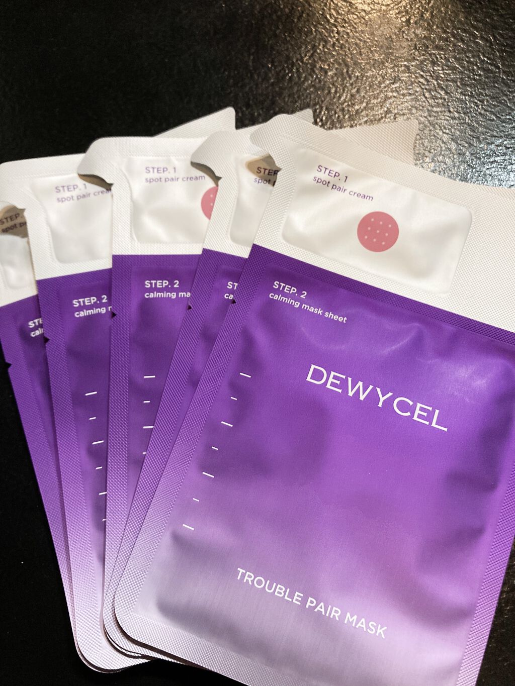 トラブルペアーマスク/DEWYCEL/シートマスク・パックを使ったクチコミ（1枚目）