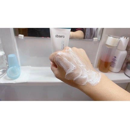 グリーンカーミングブルーレーションクリーンディープクレンザー/obsero/洗顔フォームを使ったクチコミ(5枚目)