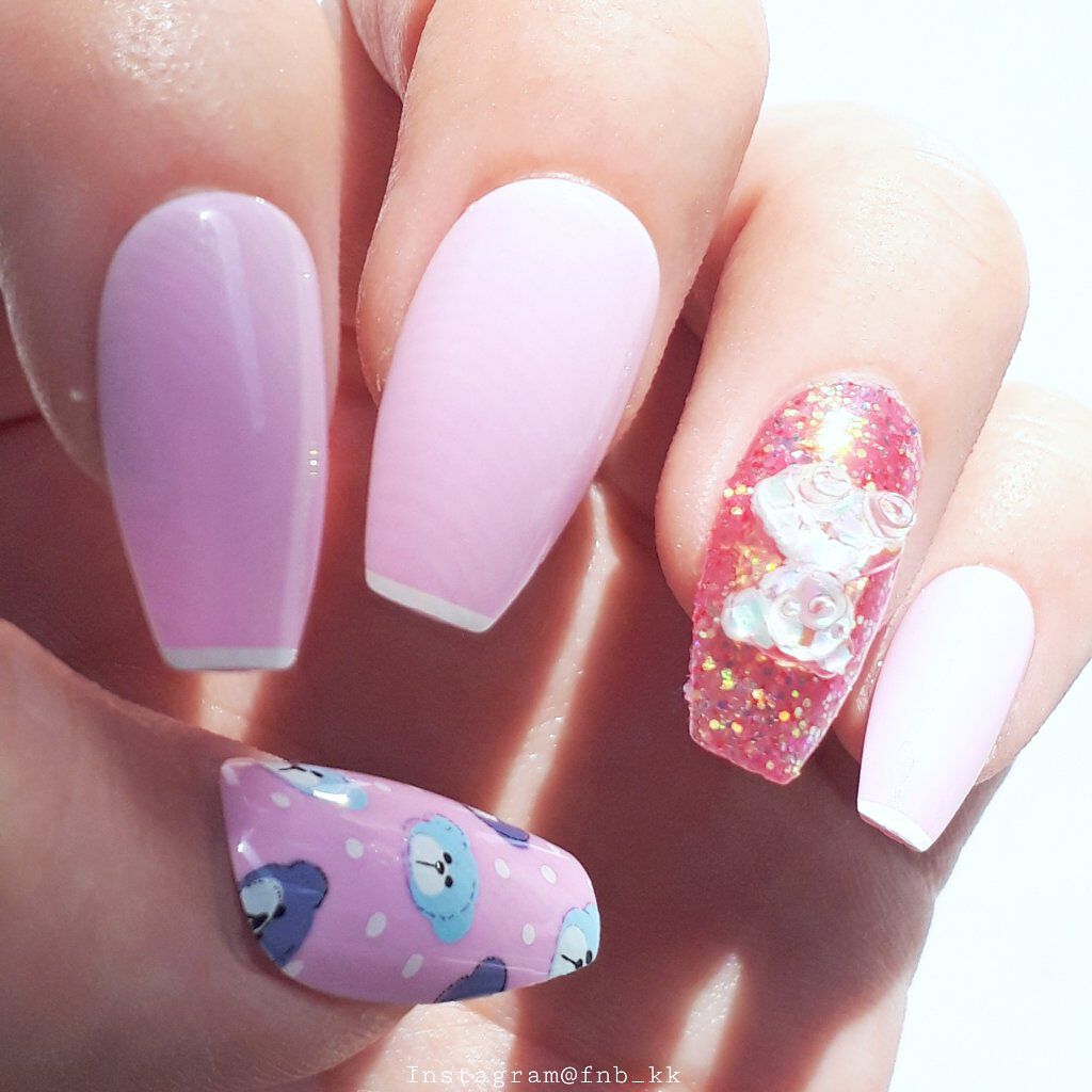 ネイルチップ(シールタイプ)/FINGER SUIT/ネイルチップ・パーツを使ったクチコミ(3枚目)