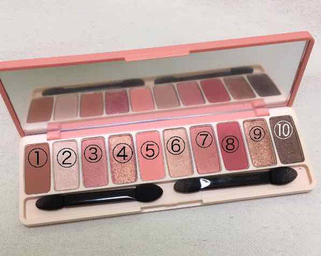 プレイカラー アイシャドウ/ETUDE/アイシャドウパレットを使ったクチコミ(2枚目)