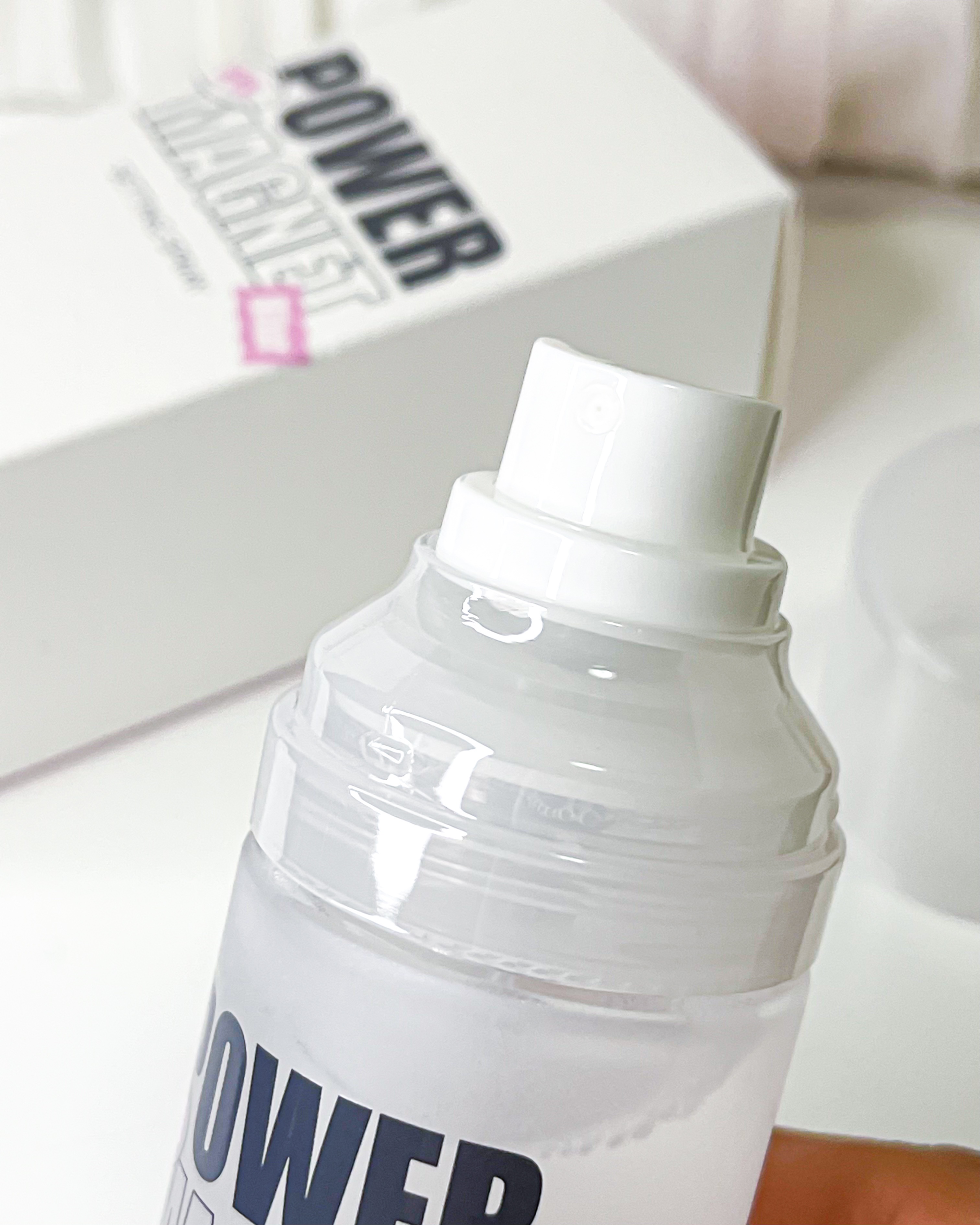 パワーマグネットセッティングスプレー/i’m meme/フィックスミストを使ったクチコミ（2枚目）