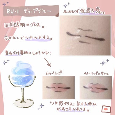 UR GLAM　LIP OIL/U R GLAM/リップグロスを使ったクチコミ（2枚目）