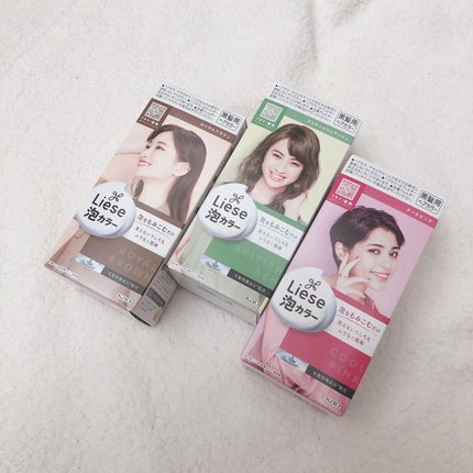 泡カラー/リーゼ/ヘアカラーを使ったクチコミ(1枚目)