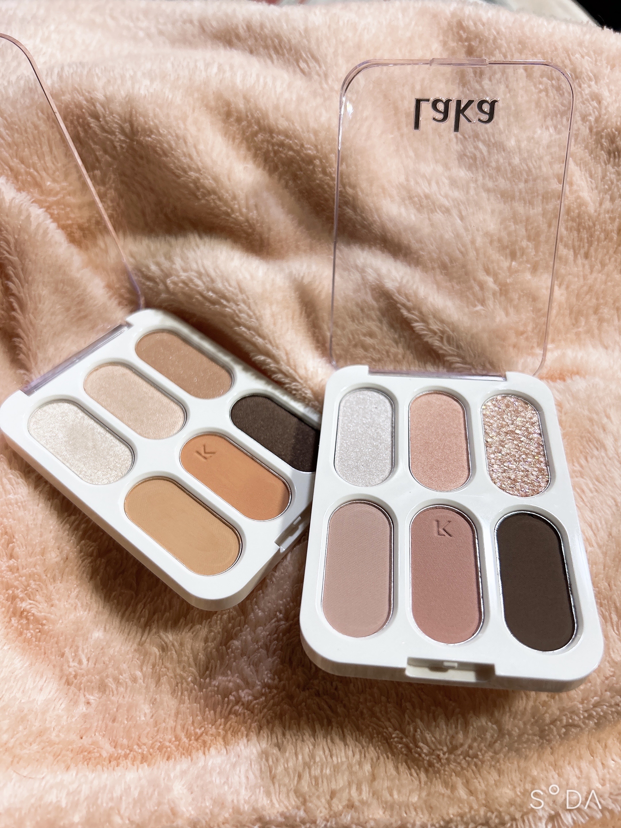 フォーエバー6アイパレット/Laka/アイシャドウパレットを使ったクチコミ（1枚目）