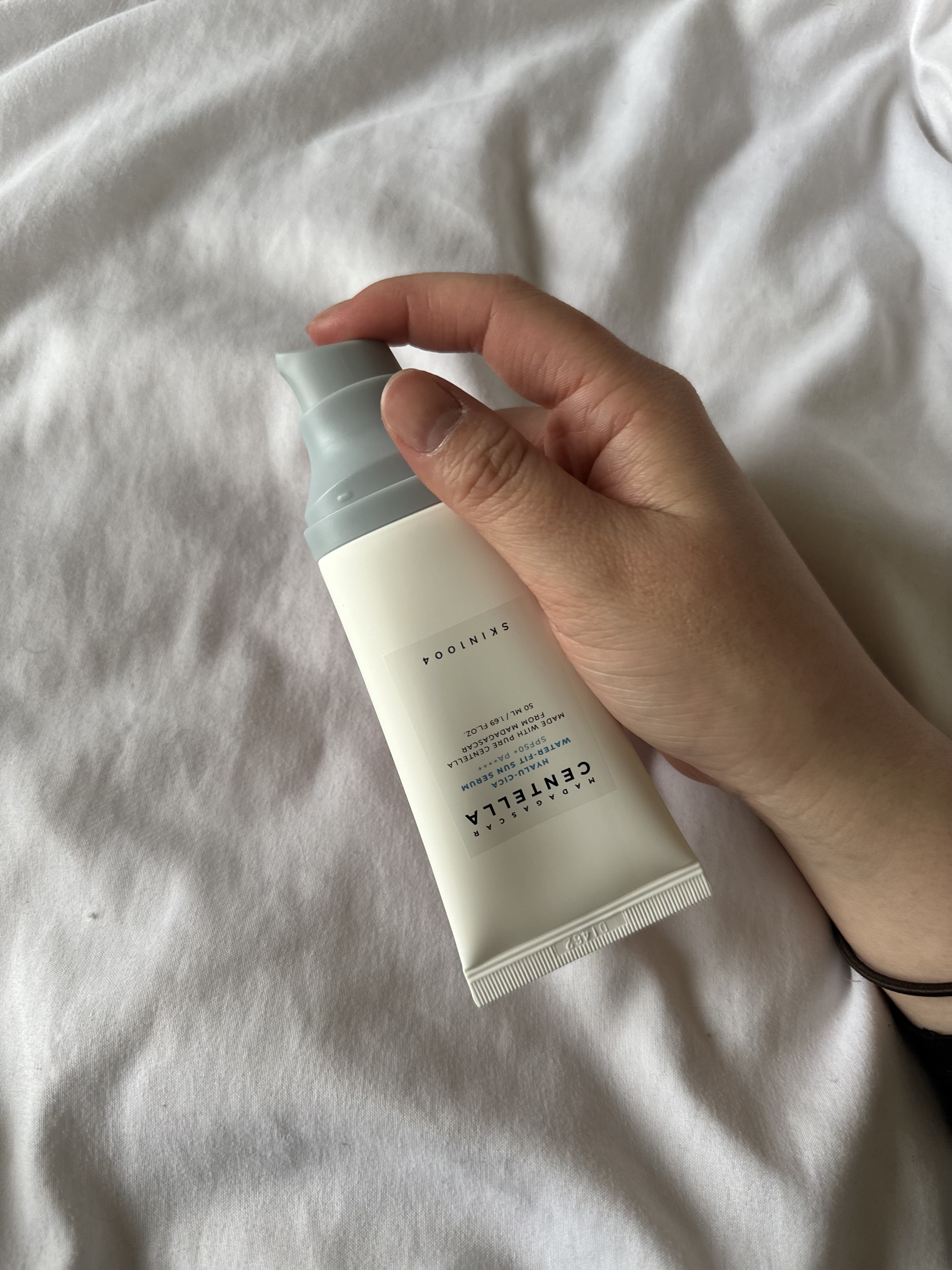 ヒアルーシカ ウォーターフィット サンセラム/SKIN1004/日焼け止めローションを使ったクチコミ（2枚目）