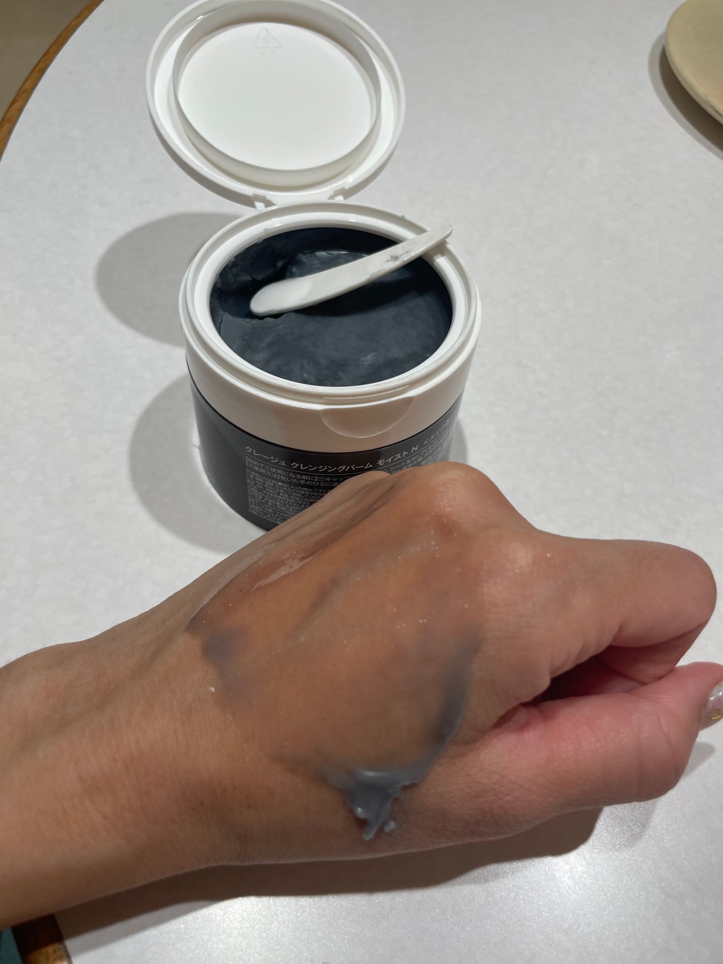 クレンジングバームモイストN/CLAYGE/クレンジングバームを使ったクチコミ(3枚目)