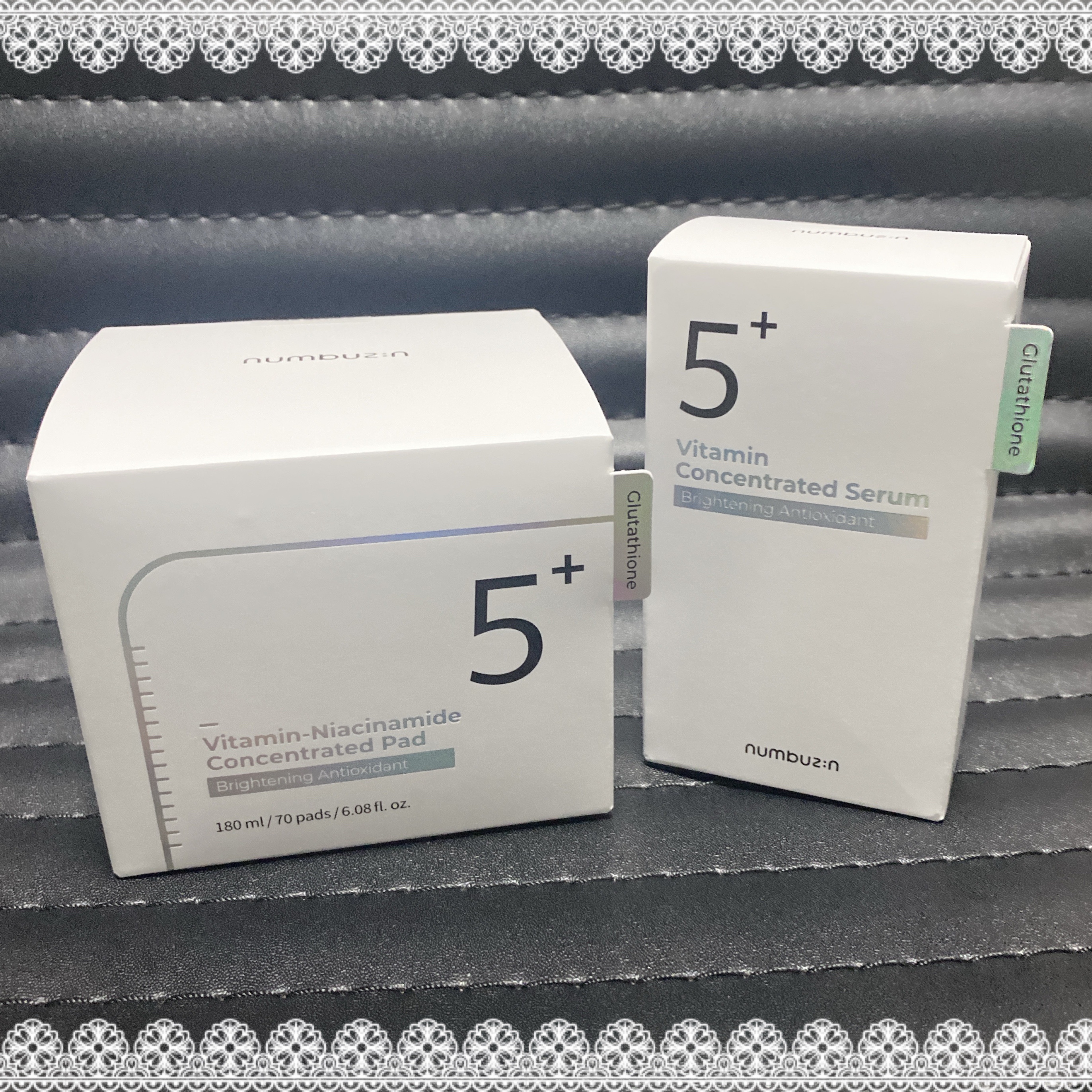 5番 白玉グルタチオンＣフィルムパッド/numbuzin/トナーパッドを使ったクチコミ（1枚目）