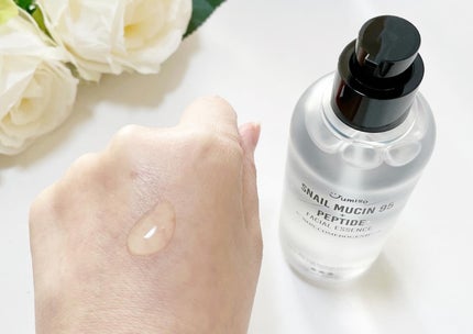 スネイルムチン95+ペプチドフェイシャルエッセンス/JUMISO/美容液を使ったクチコミ(2枚目)