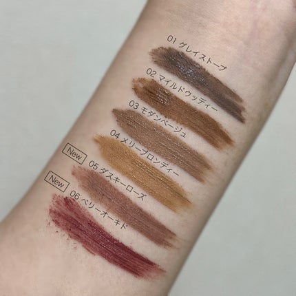 ハンオールブロウカラ/rom&nd/眉マスカラを使ったクチコミ(5枚目)