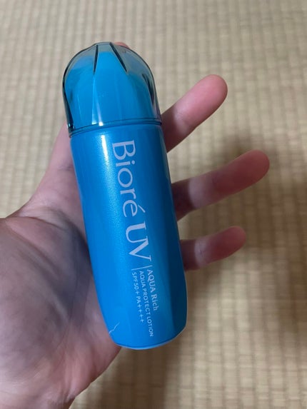 ビオレUV アクアリッチ アクアプロテクトローション(水層パック)/ビオレ/日焼け止めローションを使ったクチコミ(1枚目)