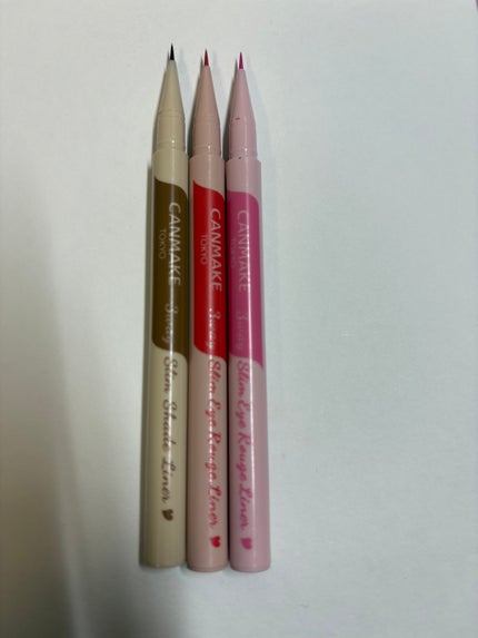 3wayスリムシェードライナー/キャンメイク/リキッドアイライナーを使ったクチコミ(2枚目)