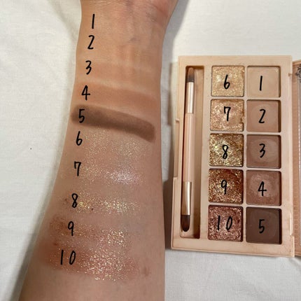 プロ アイ パレット/CLIO/アイシャドウパレットを使ったクチコミ(3枚目)