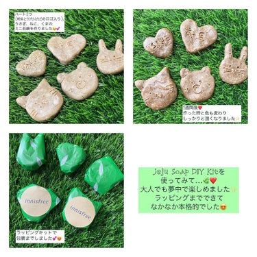 innisfree Jeju Soap DIY Kitのクチコミ「

#innisfree
#JejusoapDIYKIT 🌿💚

こちらは済州島にあるイニスフ.....」（3枚目）