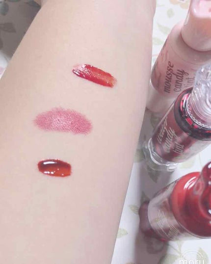 ムース キャンディー ティント/the SAEM/リップティントを使ったクチコミ(2枚目)