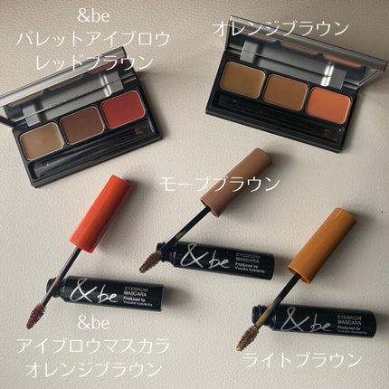 パレットアイブロウ/&be/パウダーアイブロウを使ったクチコミ(2枚目)