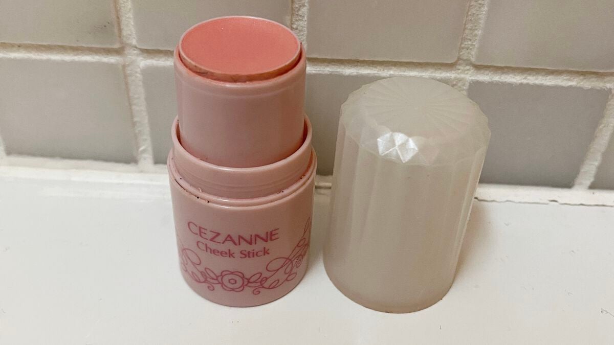 チークスティック/CEZANNE/ジェル・クリームチークを使ったクチコミ(1枚目)