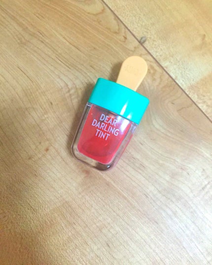 ディアダーリン ウォータージェルティント (アイスティント)/ETUDE/口紅を使ったクチコミ(1枚目)