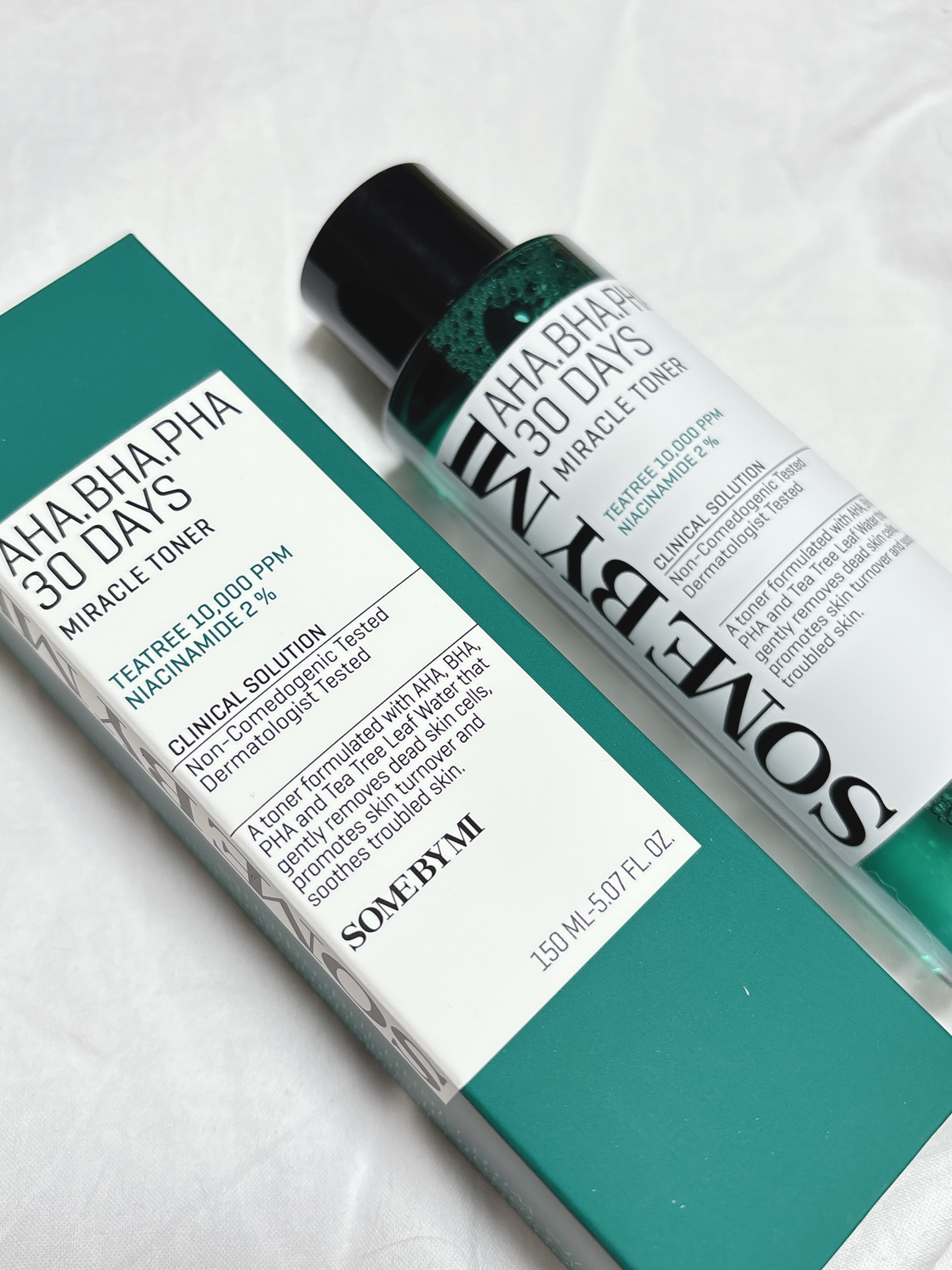 SOME BY MI AHA·BHA·PHA 30デイズミラクルトナーのクチコミ「@somebymi.official_jp 様より
ご提供頂きました。

ニキビ肌必見！
さら.....」（2枚目）
