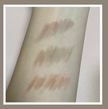 &.眉ペンシル 丸芯 ブラシ付き ピンクブラウン/DAISO/アイブロウペンシルを使ったクチコミ(2枚目)