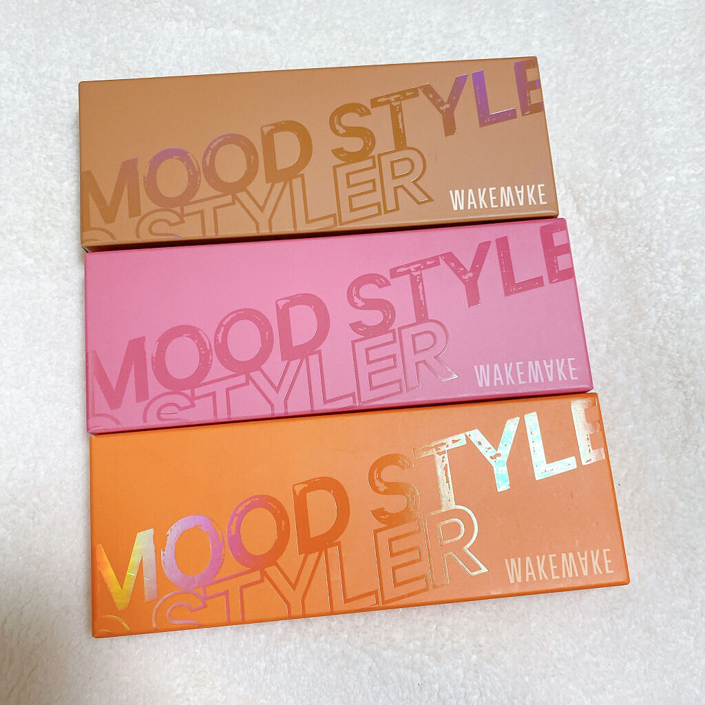 ムードスタイラー 03 BE CORAL/wakemake/アイシャドウパレットを使ったクチコミ（2枚目）