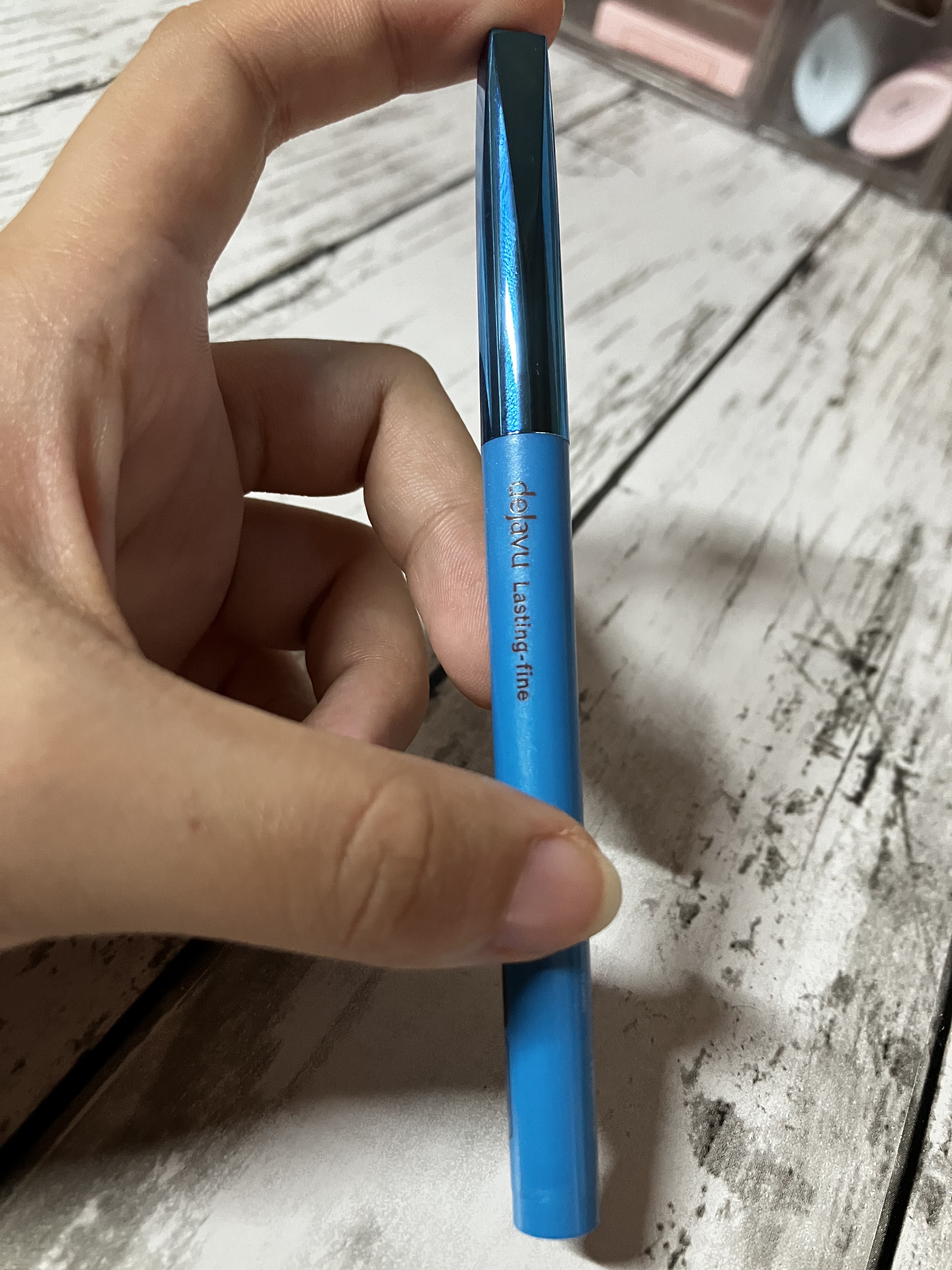 「密着アイライナー」極細クリームペンシル/デジャヴュ/ペンシルアイライナーを使ったクチコミ（1枚目）