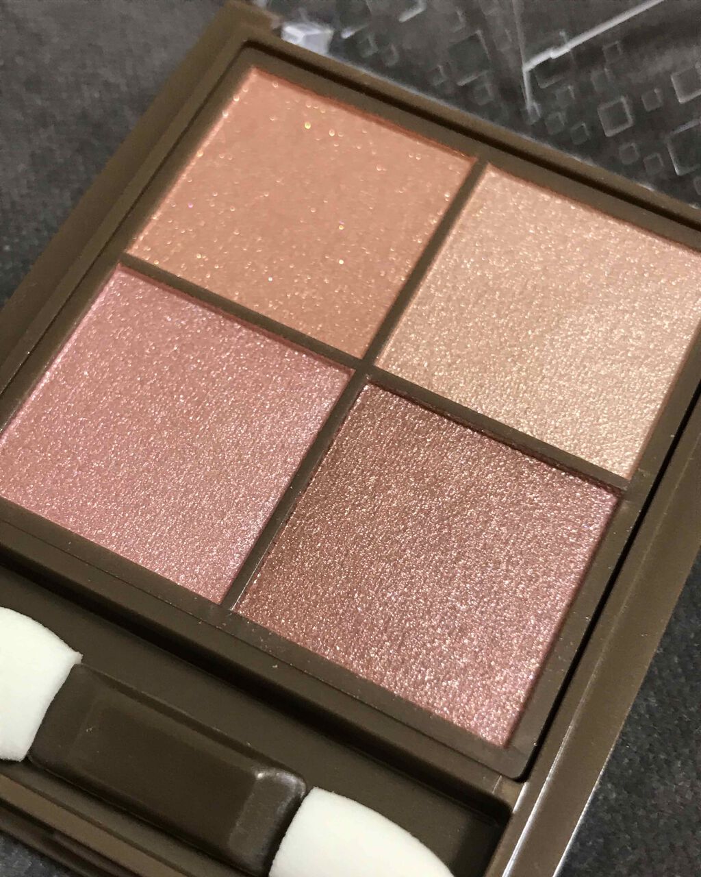 ニュアンスオンアイシャドウ/CEZANNE/アイシャドウパレットを使ったクチコミ（2枚目）