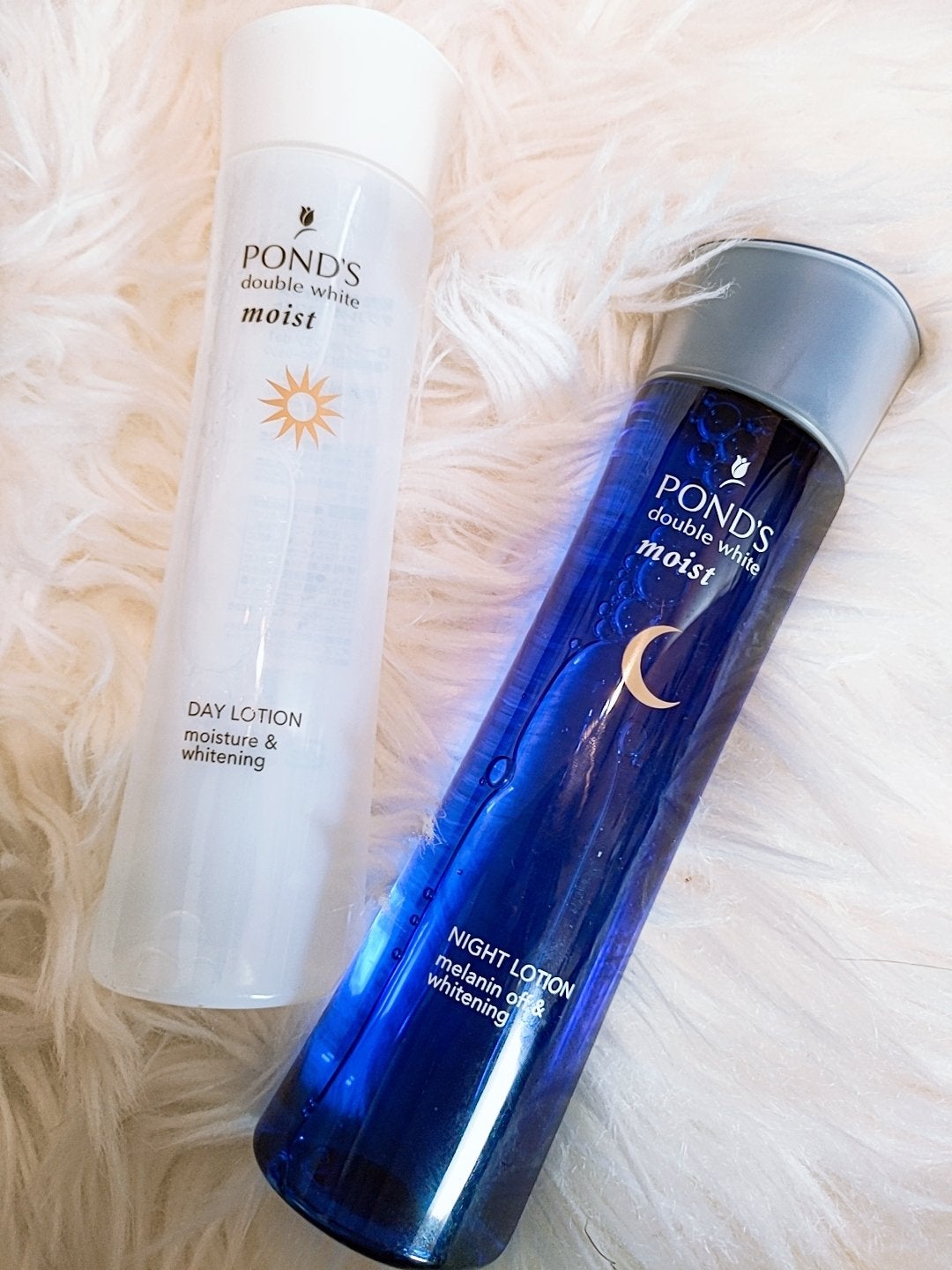 ダブルホワイト 薬用美白モイストミルク (セット)/POND'S/スキンケアキットを使ったクチコミ(1枚目)