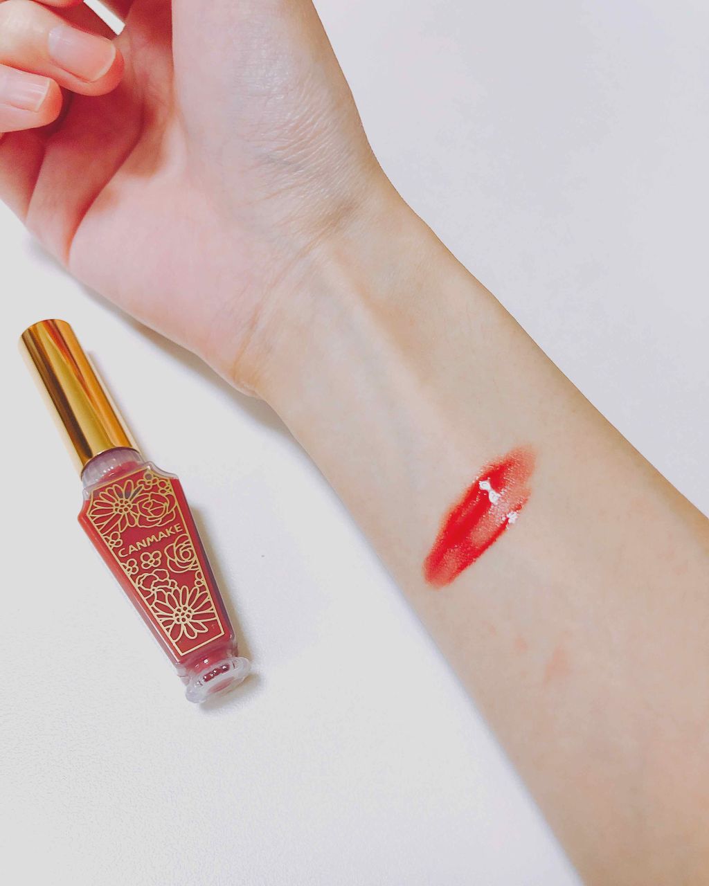 リップティントマット/キャンメイク/リップグロスを使ったクチコミ(2枚目)