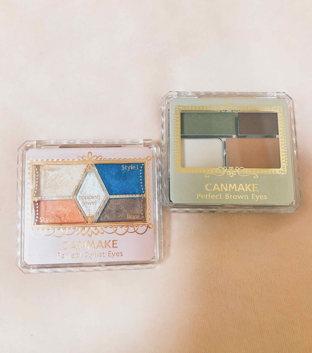パーフェクトブラウンアイズ/キャンメイク/ジェル・クリームアイシャドウを使ったクチコミ（1枚目）