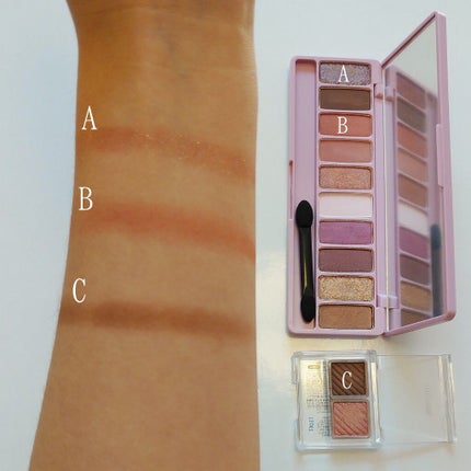 アイ カラー(チップ付)/ちふれ/アイシャドウパレットを使ったクチコミ(3枚目)