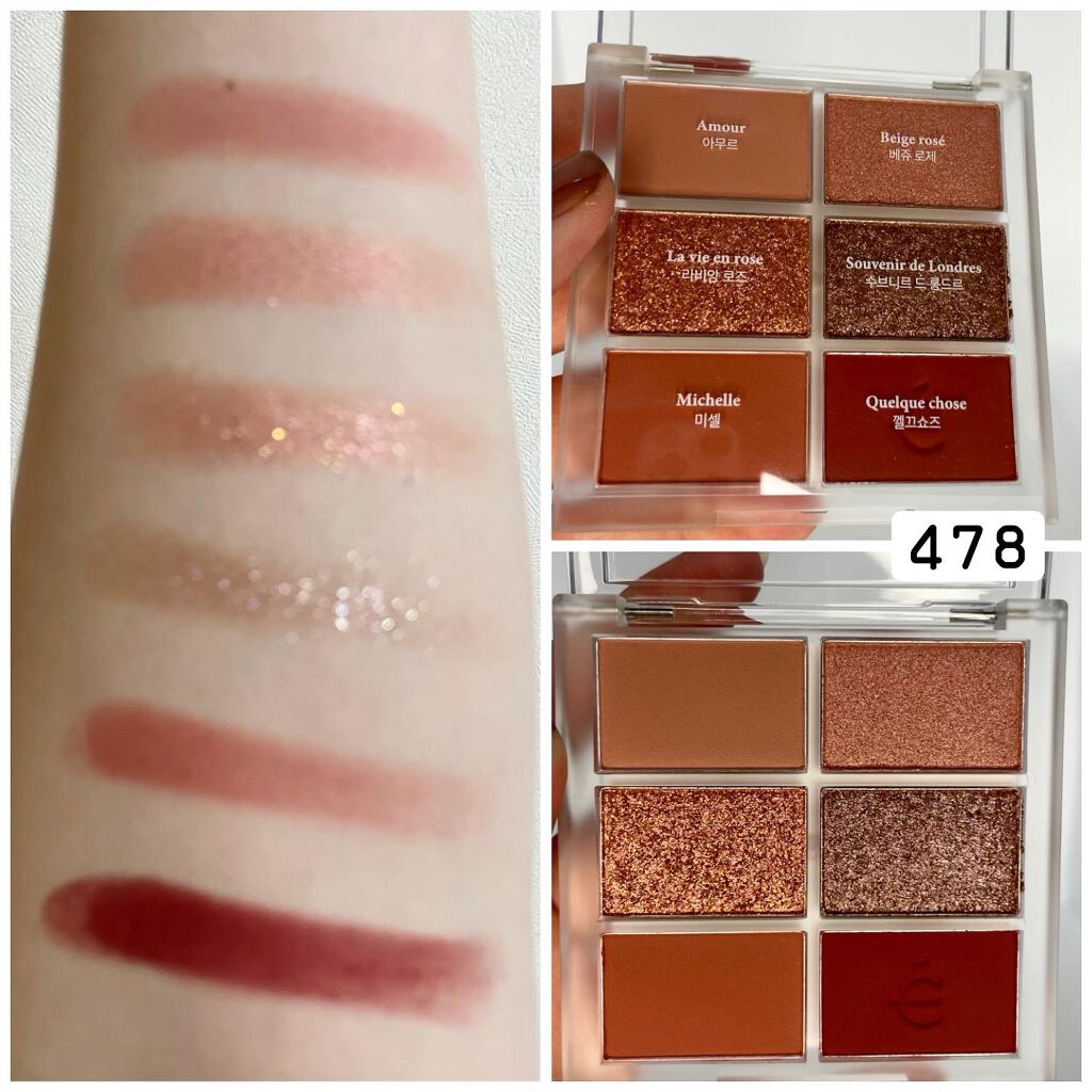 プロアイシャドウパレットセシル/CELEFIT/アイシャドウパレットを使ったクチコミ(2枚目)