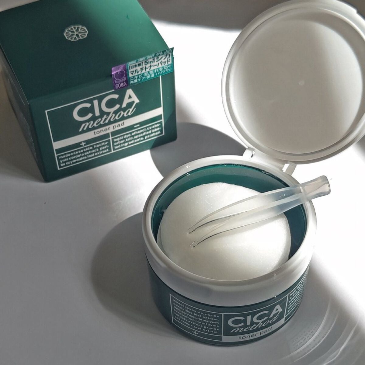 CICA method TONER PAD/コジット/化粧水を使ったクチコミ(1枚目)