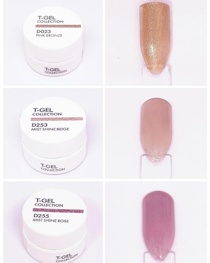 T-GEL COLLECTION カラージェル/T-GEL/ジェルネイルを使ったクチコミ(2枚目)