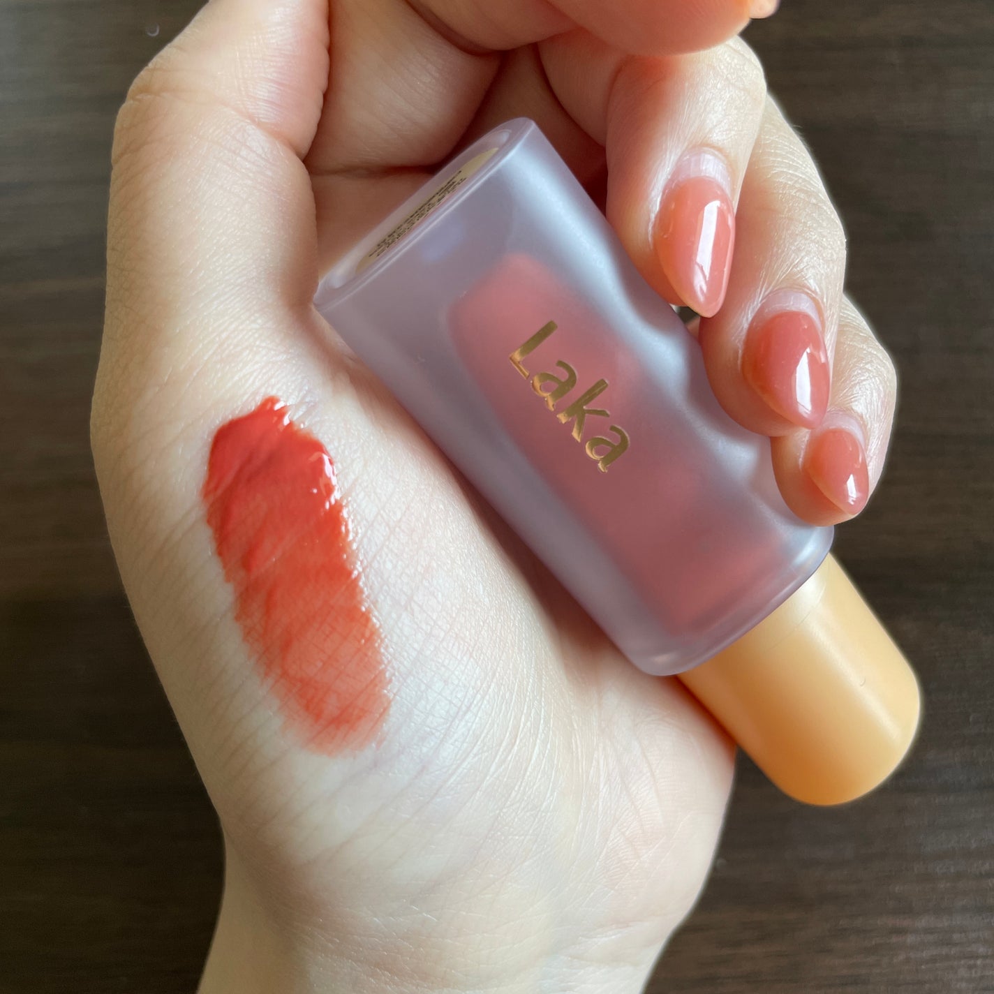 フルーティーグラムティント/Laka/リップティントを使ったクチコミ(3枚目)