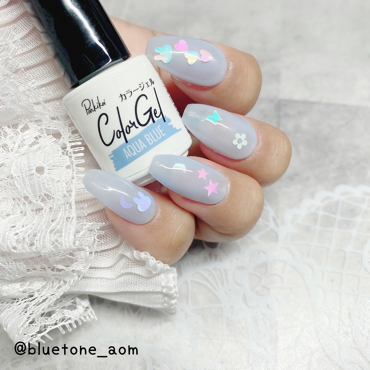 パル カラージェル/キャンドゥ/ジェルネイルを使ったクチコミ(4枚目)