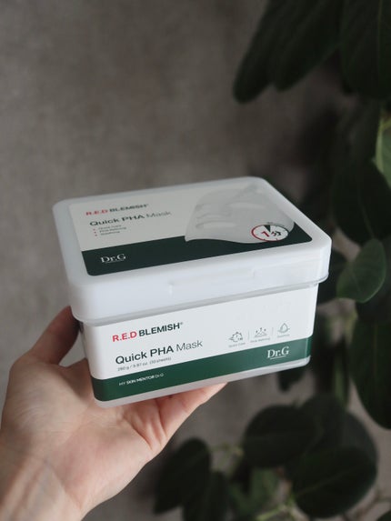 レッドブレミッシュクイックPHAシートマスク/Dr.G/シートマスク・パックを使ったクチコミ(1枚目)