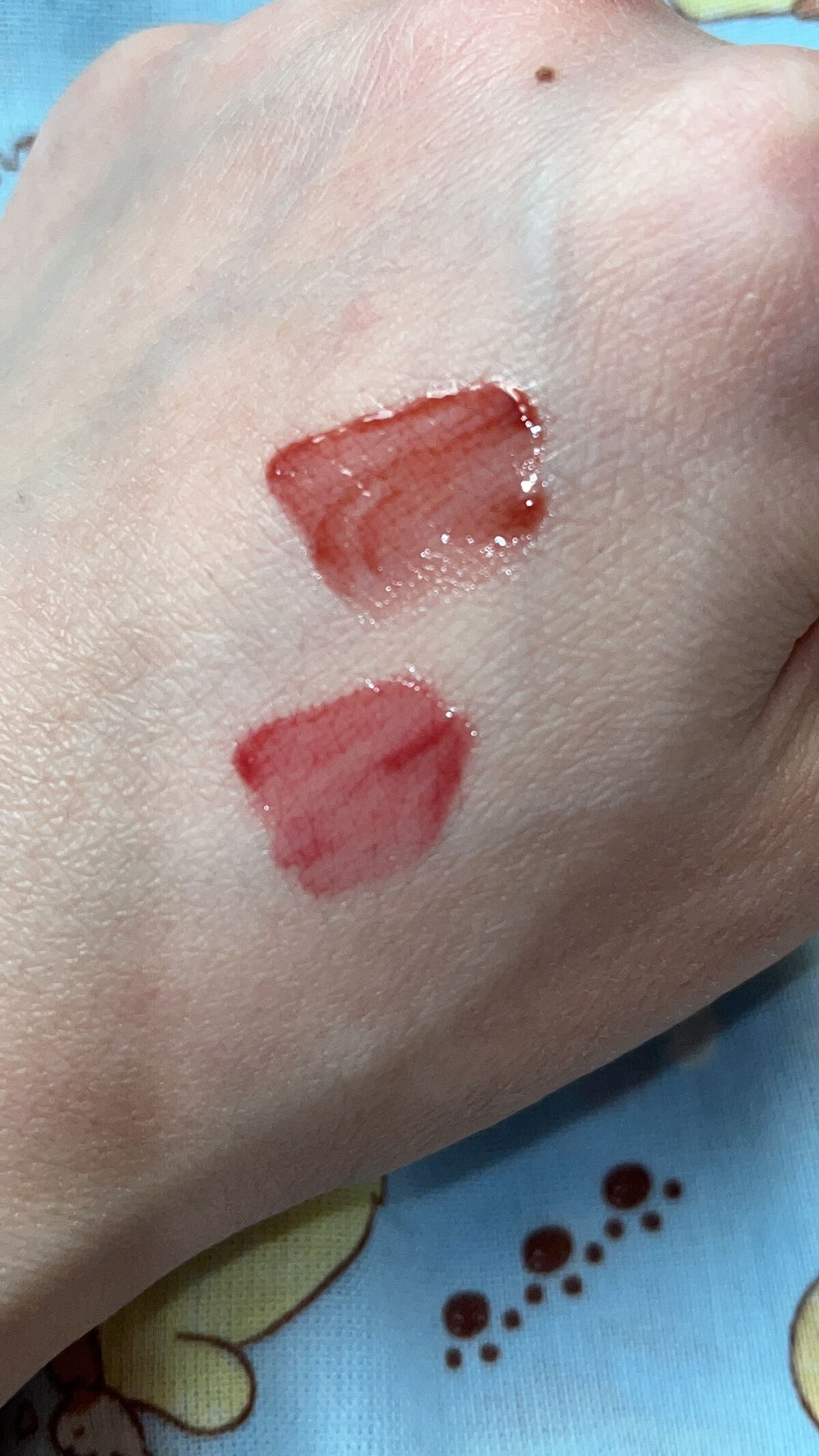 アンドバイロムアンド　グラッシーボムティント/&nd by rom&nd/リップティントを使ったクチコミ（3枚目）