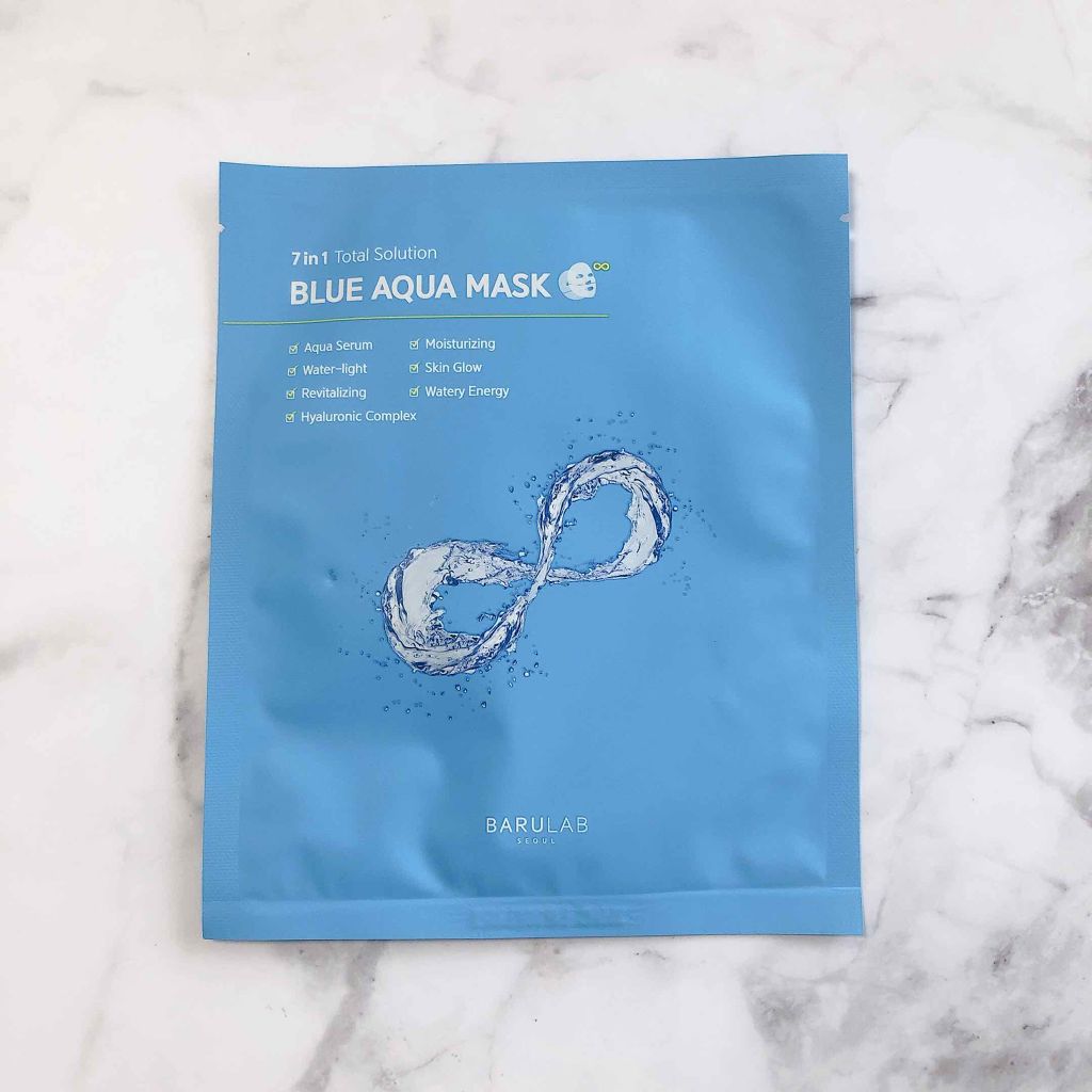 ブルーアクアマスク/BARULAB/シートマスク・パックを使ったクチコミ（1枚目）