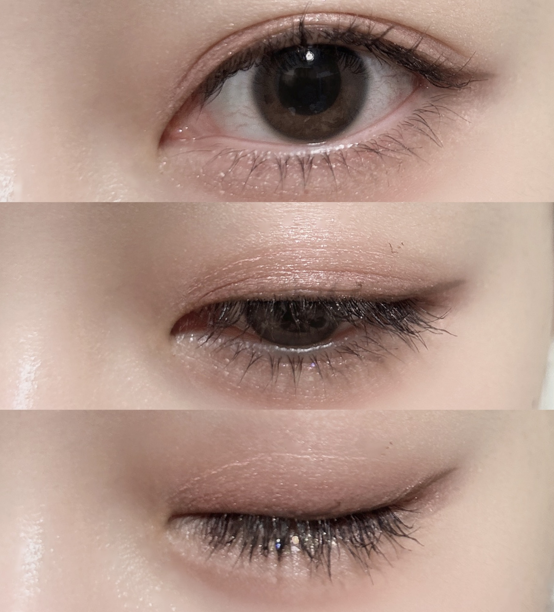 アイグロウジェム スキンシャドウ 03G romantic crush/DECORTÉ/ジェル・クリームアイシャドウを使ったクチコミ（2枚目）