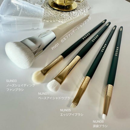 okhee 白玉ファンデーションブラシ/SOOA DOR/メイクブラシを使ったクチコミ(2枚目)