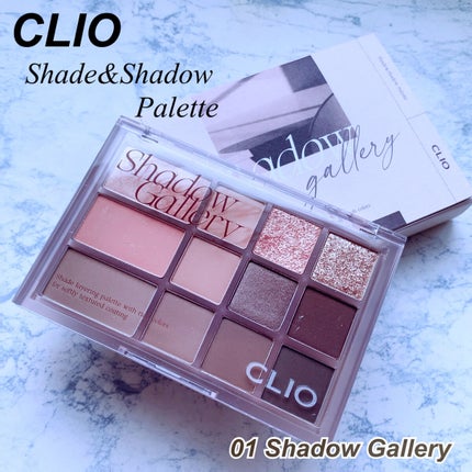 シェード アンド シャドウ パレット/CLIO/アイシャドウパレットを使ったクチコミ(1枚目)