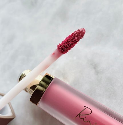 ミューテッドシアーティント 02 ピンクフォンデュ/Ririmew/リップティントを使ったクチコミ(3枚目)