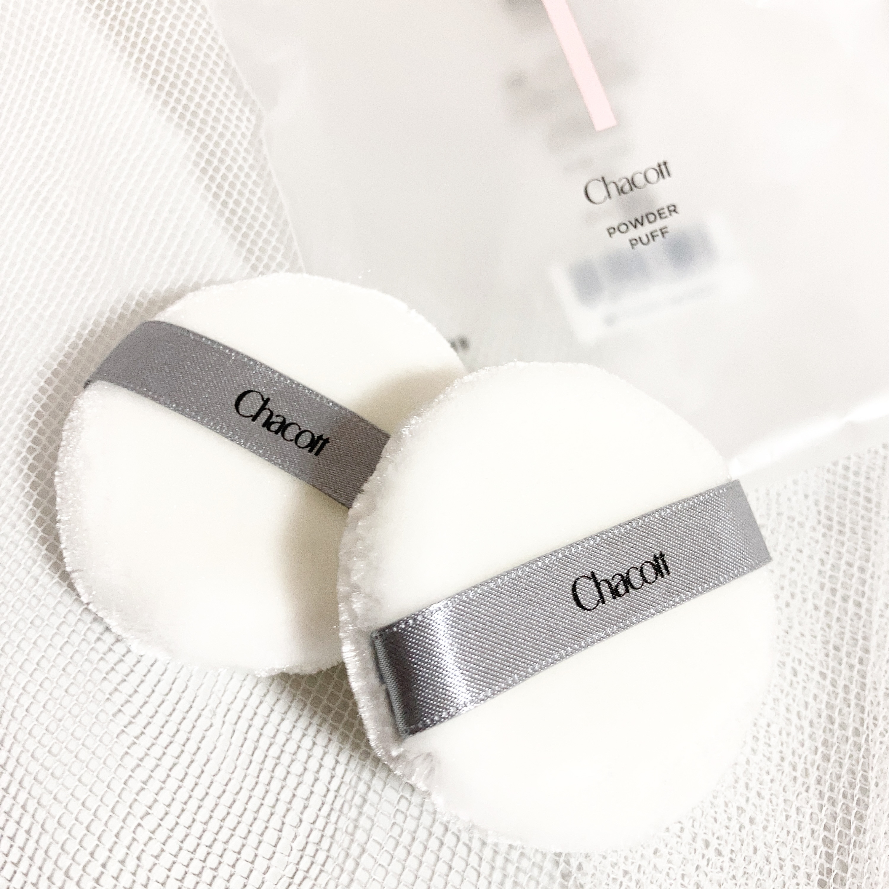 チャコット・コスメティクス パウダーパフ(2ヶ入)のクチコミ「ーーーーーーーーーーーーーーーー
チャコット・コスメティクス
パウダーパフ（2ヶ入）
ーーーー.....」（1枚目）