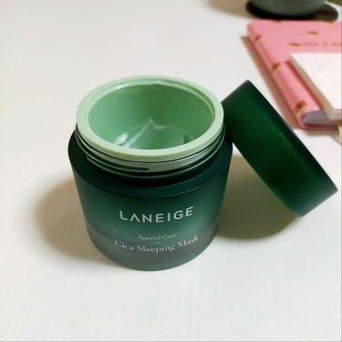 シカスリーピングマスク/LANEIGE/フェイスクリームを使ったクチコミ（1枚目）