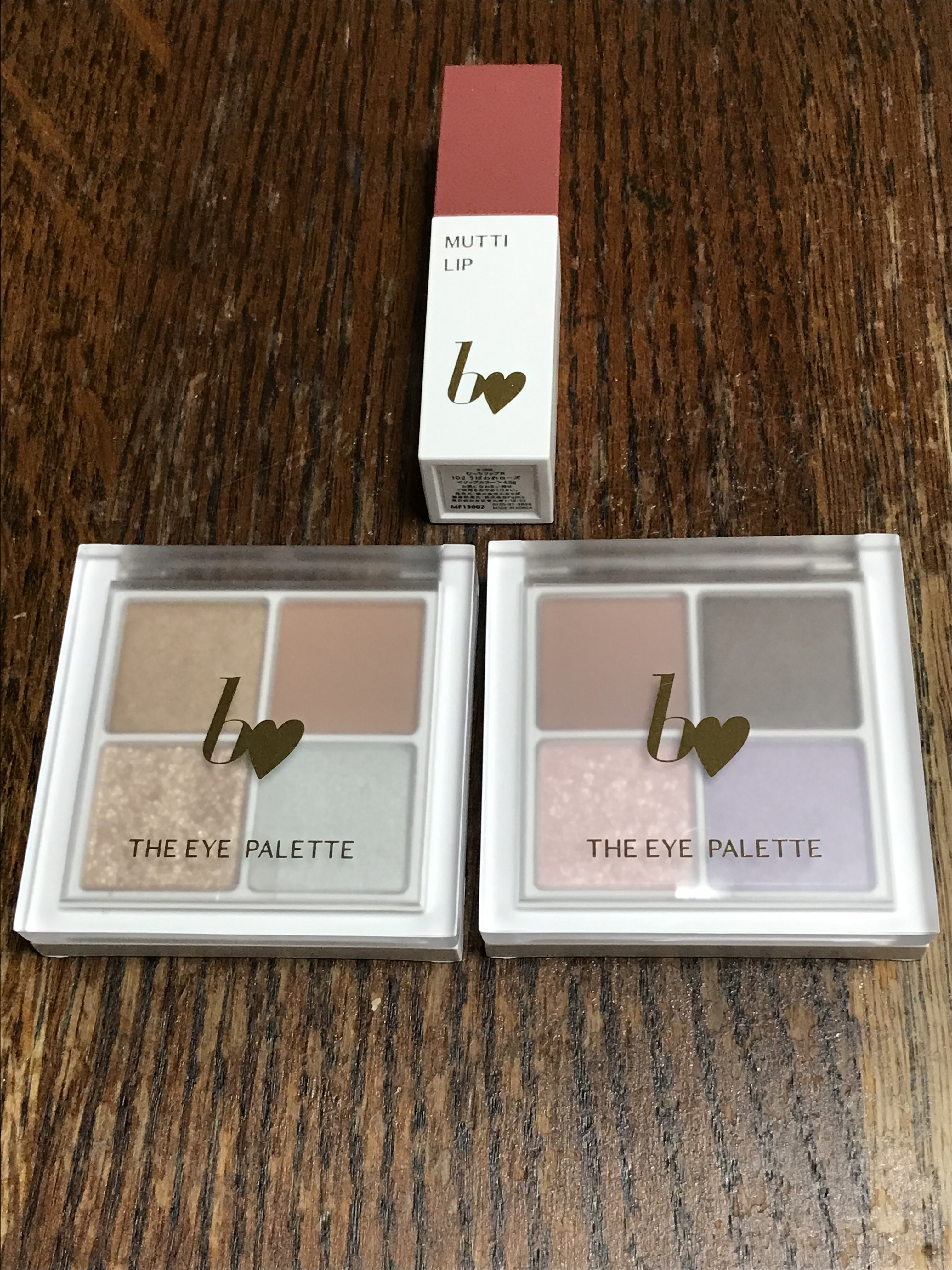 THE アイパレR/b idol/アイシャドウパレットを使ったクチコミ（1枚目）