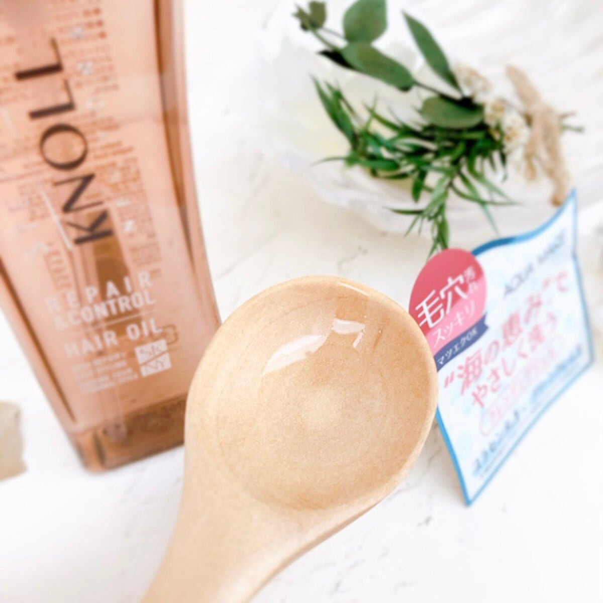 リペアコントロール ヘアオイル W/スティーブンノル ニューヨーク/ヘアオイルを使ったクチコミ(4枚目)