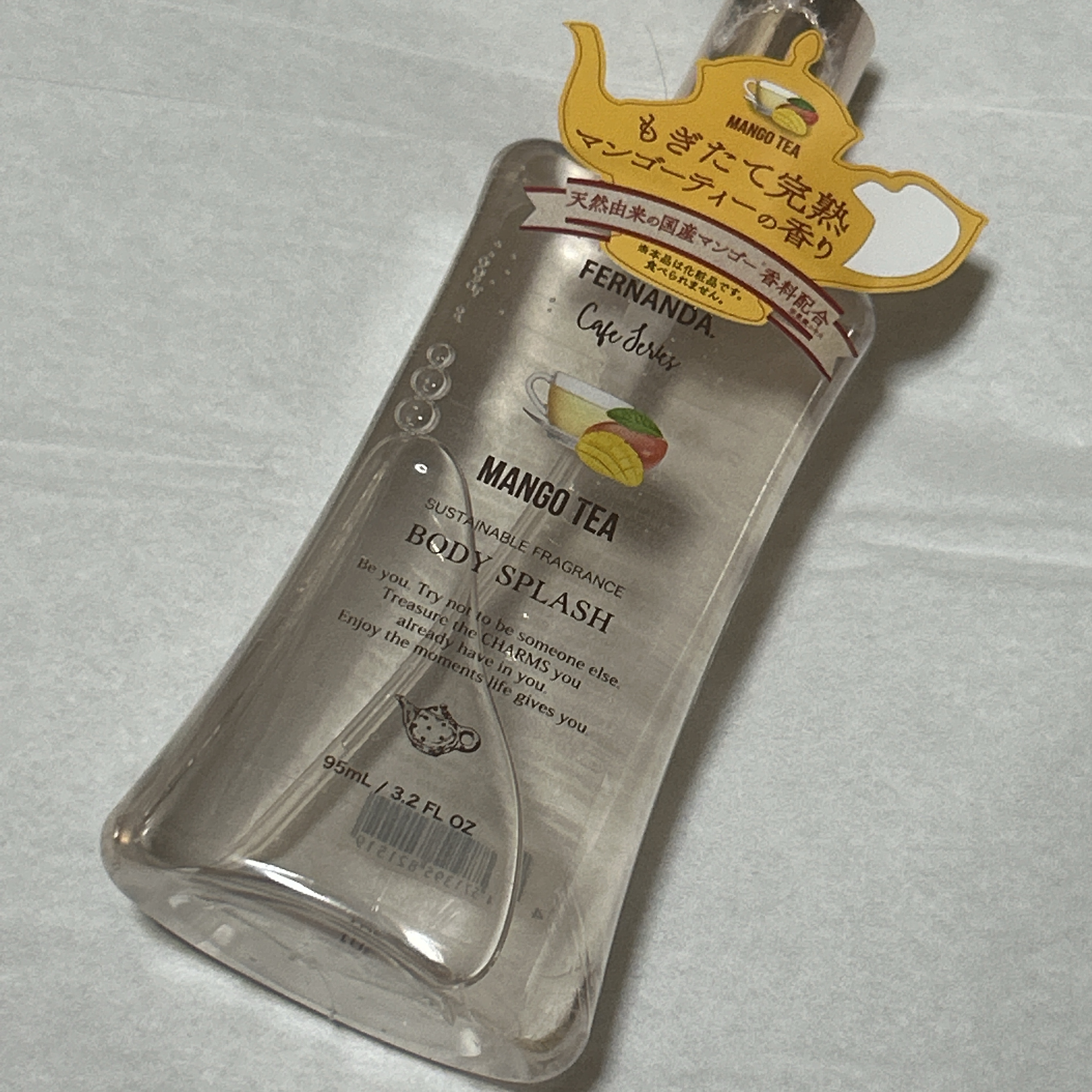 フレグランスボディスプラッシュ(マンゴーティー)/フェルナンダ/香水(レディース)を使ったクチコミ（1枚目）